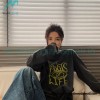 Acne Studios - 23FW Washed printed slogan letter long sleeve T-shirt