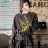 Acne Studios - 23FW Washed printed slogan letter long sleeve T-shirt