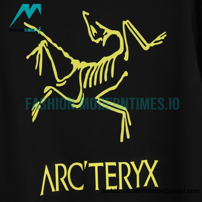 Arc Teryx - Colorful Logo Printed Turtleneck Hoodie