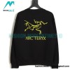 Arc Teryx - Colorful Logo Printed Turtleneck Hoodie