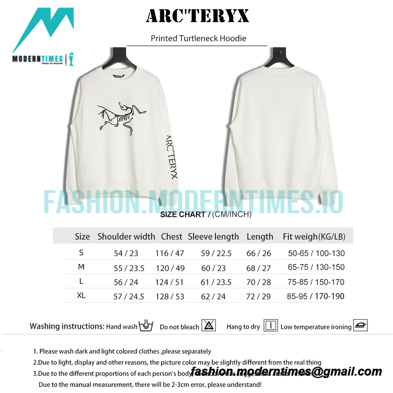 Arc Teryx - Printed Turtleneck Hoodie