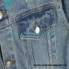 Arc Teryx - Denim Jacket With Fluorescent Letter Logo