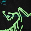 Arc Teryx - Denim Jacket With Fluorescent Letter Logo