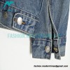 Arc Teryx - Denim Jacket With Fluorescent Letter Logo