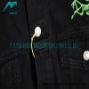 Arc Teryx - Denim Jacket With Fluorescent Letter Logo