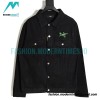 Arc Teryx - Denim Jacket With Fluorescent Letter Logo