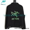 Arc Teryx - Denim Jacket With Fluorescent Letter Logo