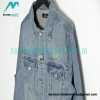 Arc Teryx - Denim Jacket With Fluorescent Letter Logo