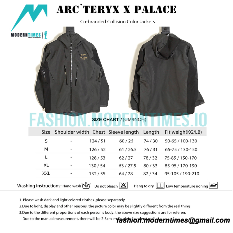 Arc Teryx - Palace Co-branded Collision Color Jackets