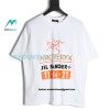 Arc Teryx - Jill Sander Co-branded Orange 110621 Printed Short Sleeves