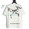 Arc Teryx - Jill Sander Co-branded Big Bird Logo Printed Short-sleeved T-shirt