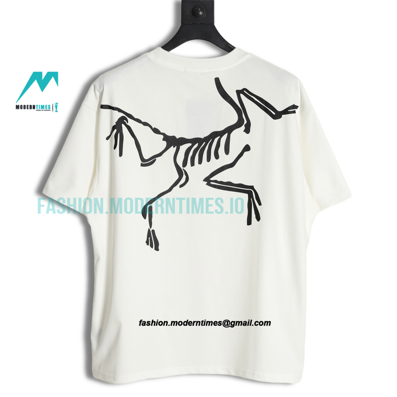 Arc Teryx - Jill Sander Co-branded Big Bird Logo Printed Short-sleeved T-shirt