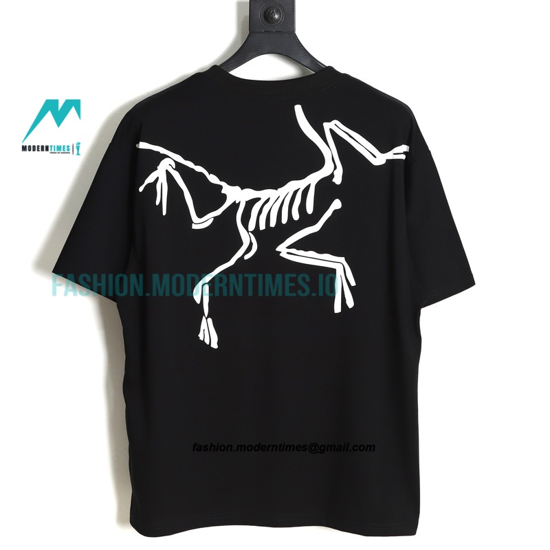 Arc Teryx - Jill Sander Co-branded Big Bird Logo Printed Short-sleeved T-shirt