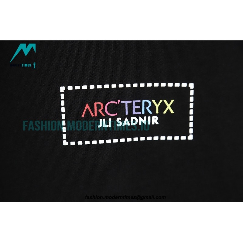 Arc Teryx - 23ss Square Rainbow Bird Print Short Sleeve