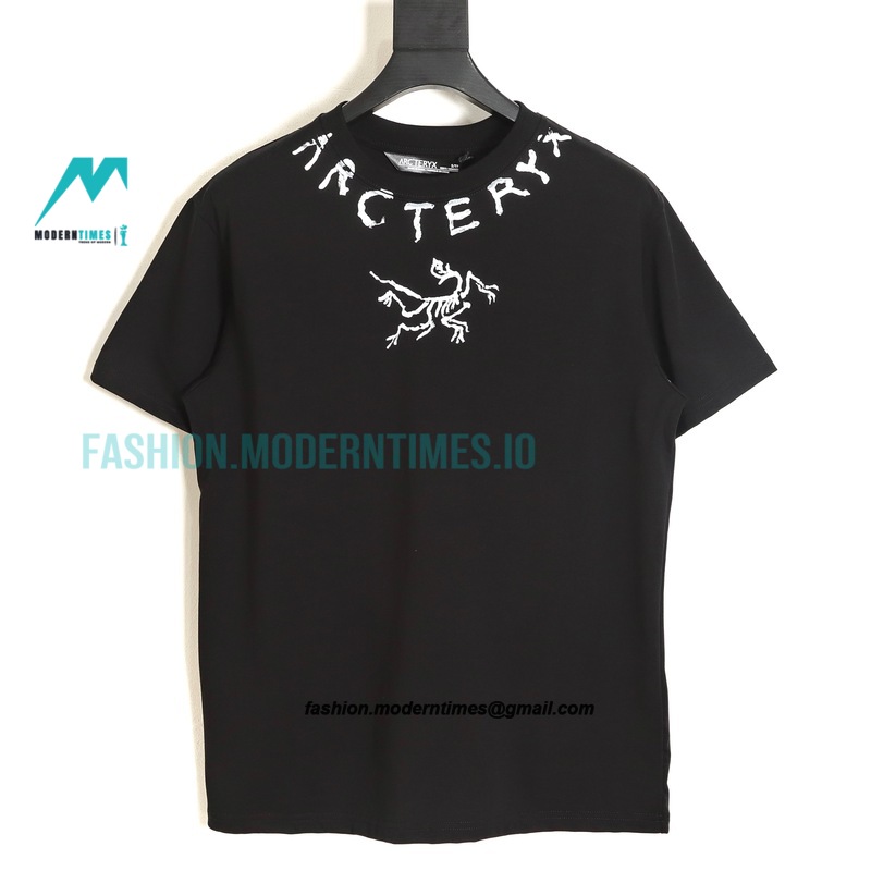 Arc Teryx - Collar Letter Printed Letter Logo Short Sleeve