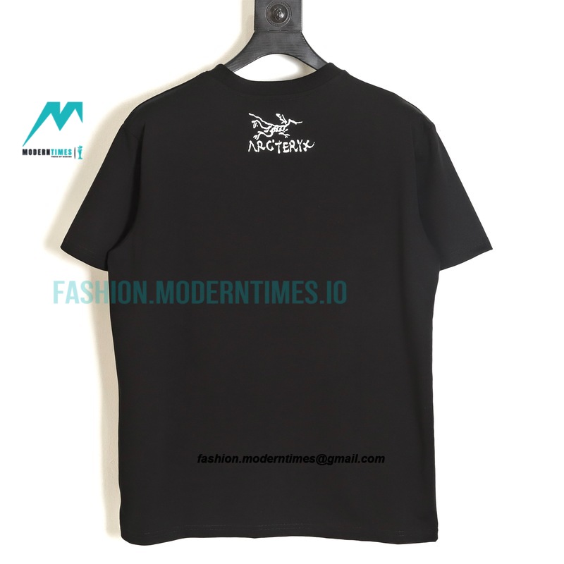 Arc Teryx - Collar Letter Printed Letter Logo Short Sleeve