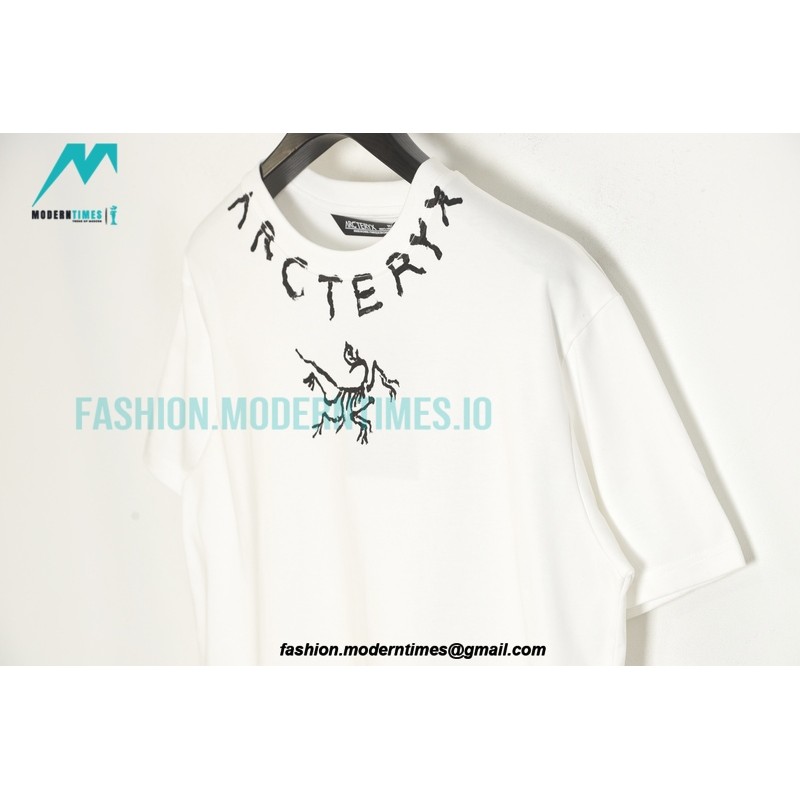 Arc Teryx - Collar Letter Printed Letter Logo Short Sleeve