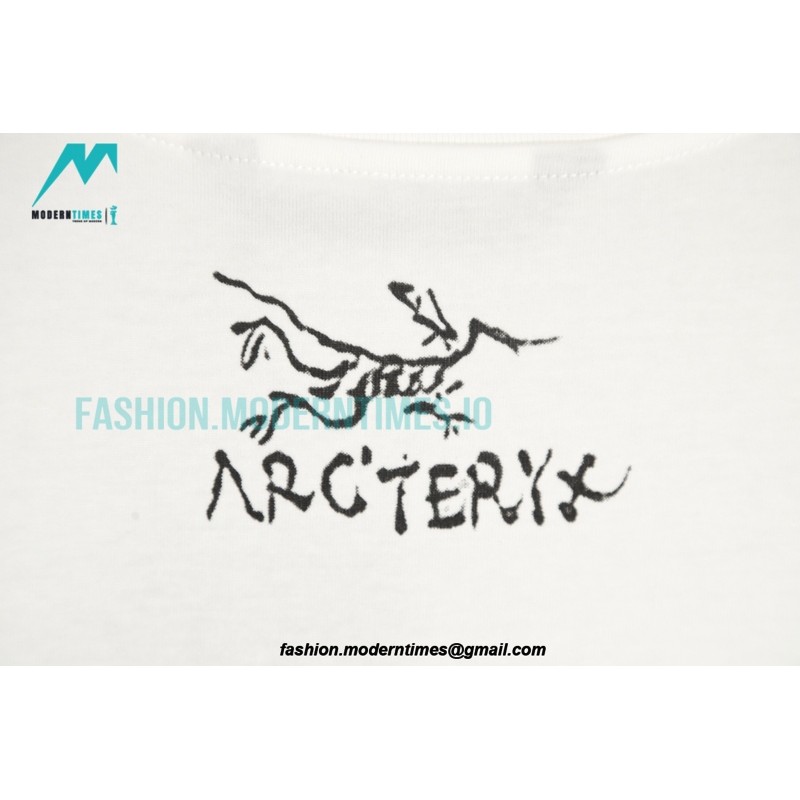 Arc Teryx - Collar Letter Printed Letter Logo Short Sleeve