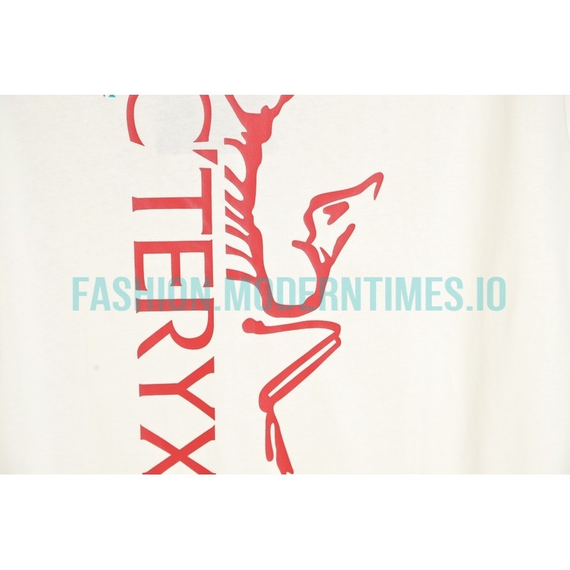 Arc Teryx - Front And Back Big Bird Logo Printed Short Sleeves