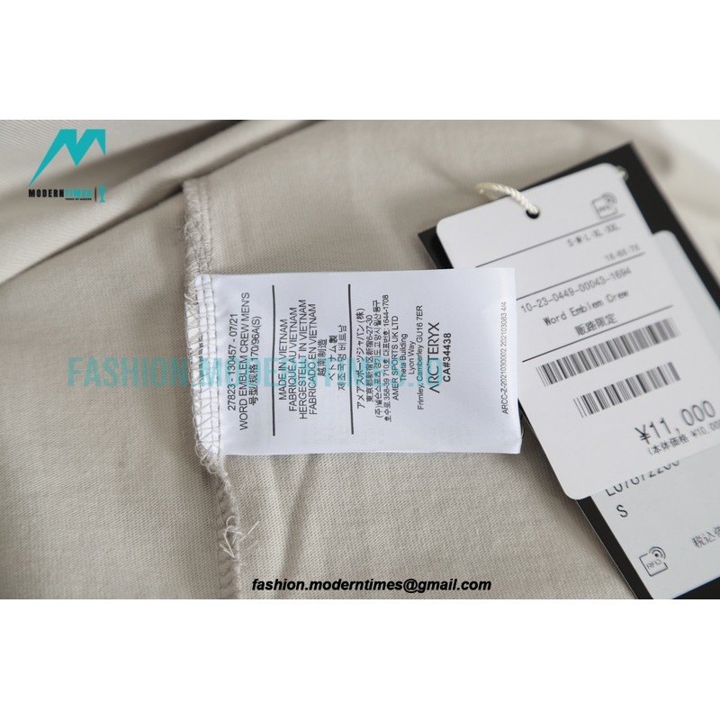 Arc Teryx - 23SS Floss Large Logo Printed Short-sleeved T-shirt