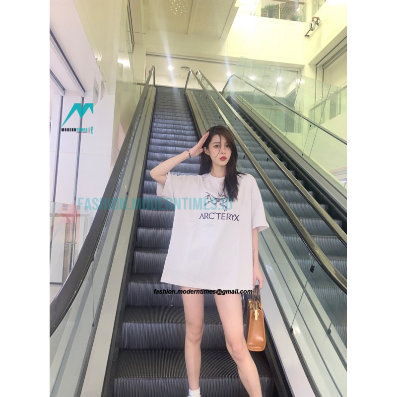 Arc Teryx - 23SS Floss Large Logo Printed Short-sleeved T-shirt