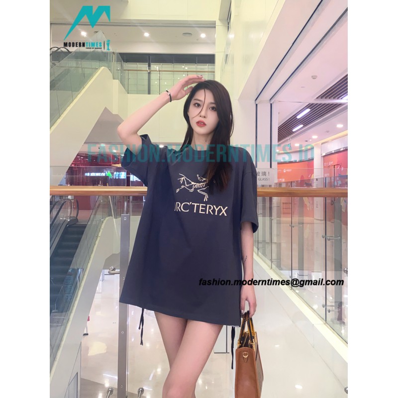 Arc Teryx - 23SS Floss Large Logo Printed Short-sleeved T-shirt