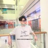 Arc Teryx - 23SS Floss Large Logo Printed Short-sleeved T-shirt