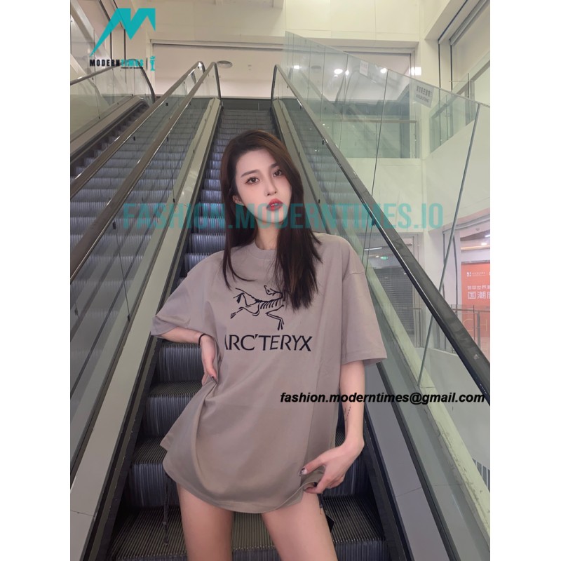 Arc Teryx - 23SS Floss Large Logo Printed Short-sleeved T-shirt