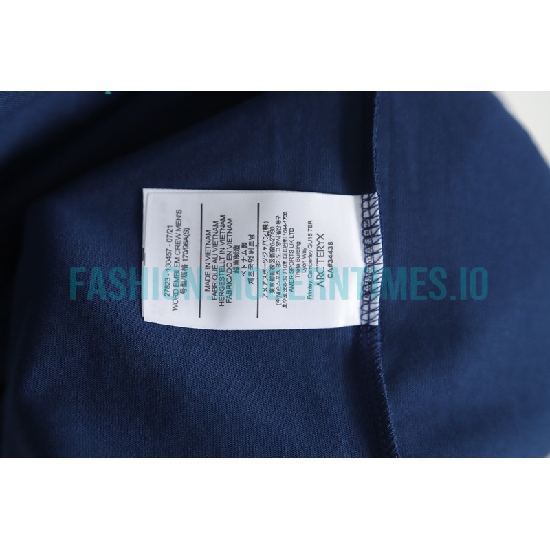 Arc Teryx - Palace Co-branded Short-sleeved T-shirt With Reflective Print