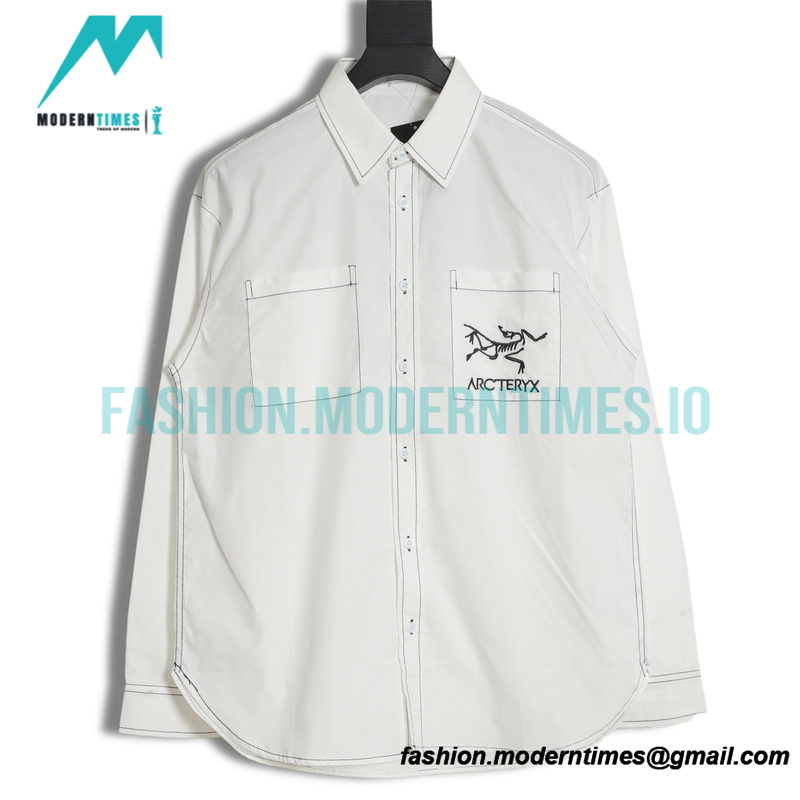 Arc Teryx - Long Sleeve Shirt With Embroidered Logo