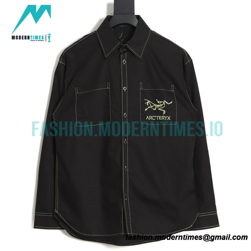 Arc Teryx - Long Sleeve Shirt With Embroidered Logo