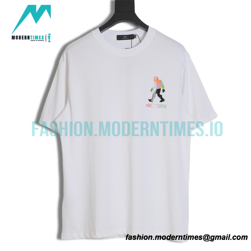 Arc Teryx - Bigfoot series Logo Colorful Printed Short Sleeves