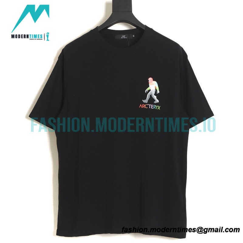 Arc Teryx - Bigfoot series Logo Colorful Printed Short Sleeves