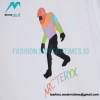 Arc Teryx - Bigfoot series Logo Colorful Printed Short Sleeves