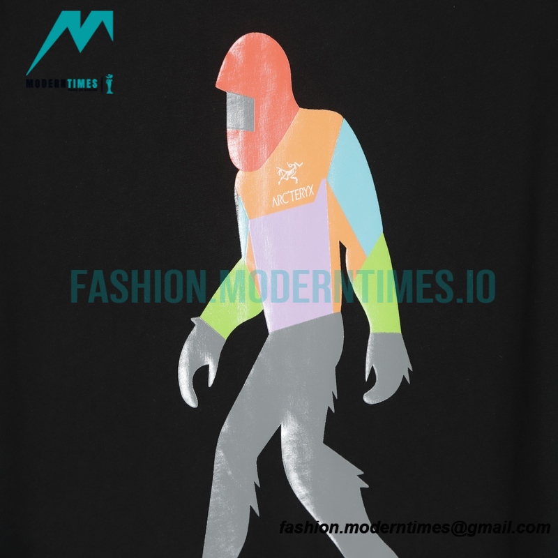 Arc Teryx - Bigfoot series Logo Colorful Printed Short Sleeves
