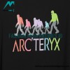 Arc Teryx - Bigfoot series Logo Colorful Printed Short Sleeves