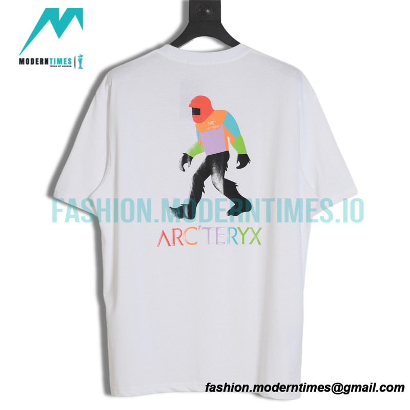 Arc Teryx - Bigfoot series Logo Colorful Printed Short Sleeves