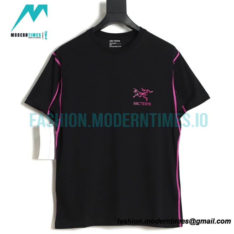 Arc Teryx - Short Sleeve T-shirt With Plain Line And Color Matching