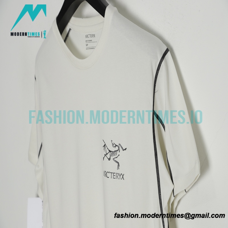 Arc Teryx - Short Sleeve T-shirt With Plain Line And Color Matching