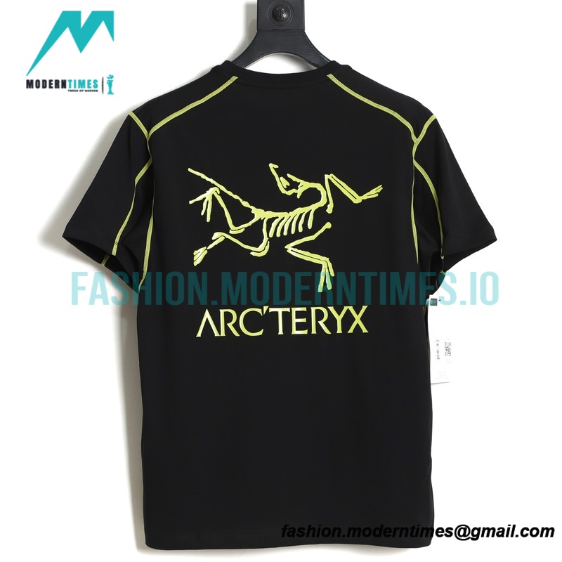 Arc Teryx - Short Sleeve T-shirt With Plain Line And Color Matching