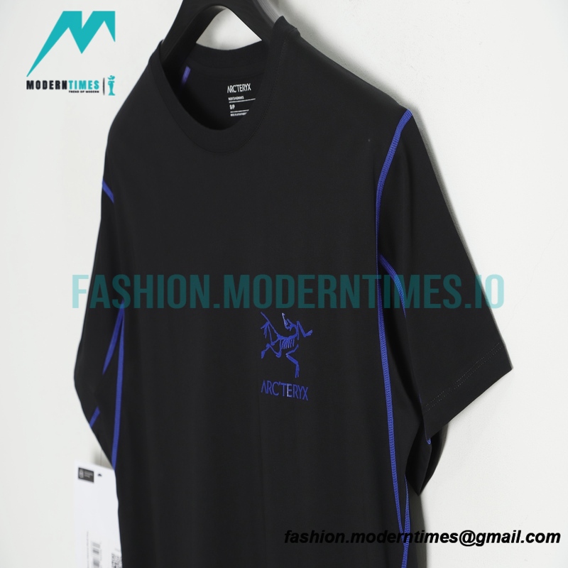 Arc Teryx - Short Sleeve T-shirt With Plain Line And Color Matching
