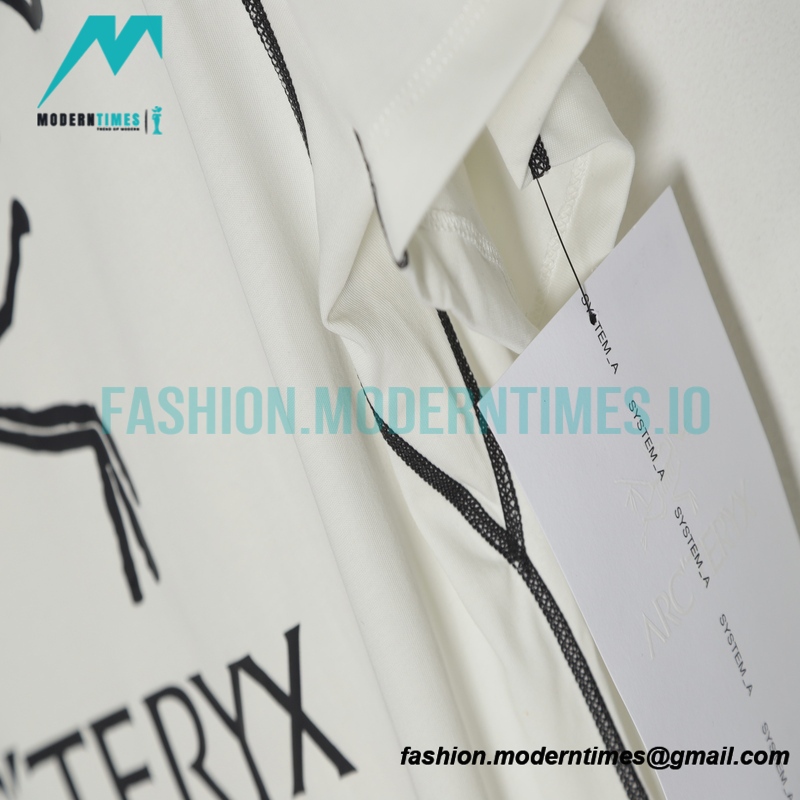Arc Teryx - Short Sleeve T-shirt With Plain Line And Color Matching