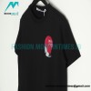 Alexander Wang - 22SS Short-sleeved T-shirt With Colored Floss Print