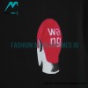 Alexander Wang - 22SS Short-sleeved T-shirt With Colored Floss Print