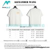 Alexander Wang - Oval Letter-printed Short-sleeved T-shirt