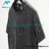  Alexander Wang - 23SS Washed 3D-letter Embossed Short-sleeved T-shirt