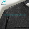  Alexander Wang - 23SS Washed 3D-letter Embossed Short-sleeved T-shirt