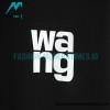 Alexander Wang -  Reflective Letter-printed Short-sleeved T-shirt