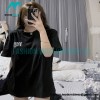 Alexander Wang -  Reflective Letter-printed Short-sleeved T-shirt