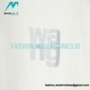 Alexander Wang -  Reflective Letter-printed Short-sleeved T-shirt